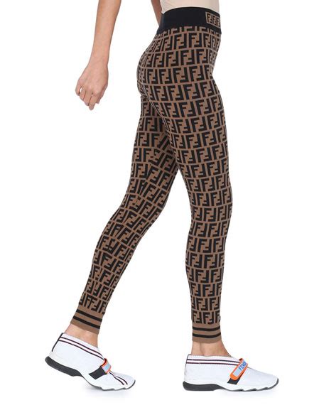 fendi leggings ff logo|fendi leggings women.